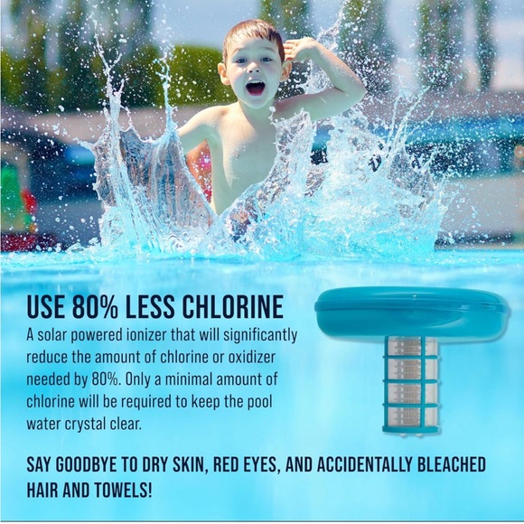 U.S. Pool Supply Solar Pool Ionizer Cleaner & Purifier Chlorine-Free Sun๐Shock - Picture 4 of 8